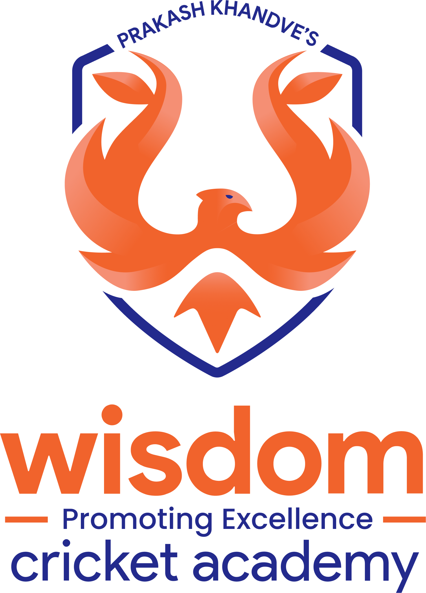 PK's Wisdom Cricket Academy logo